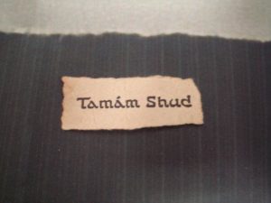 Tamam Shud Slip2