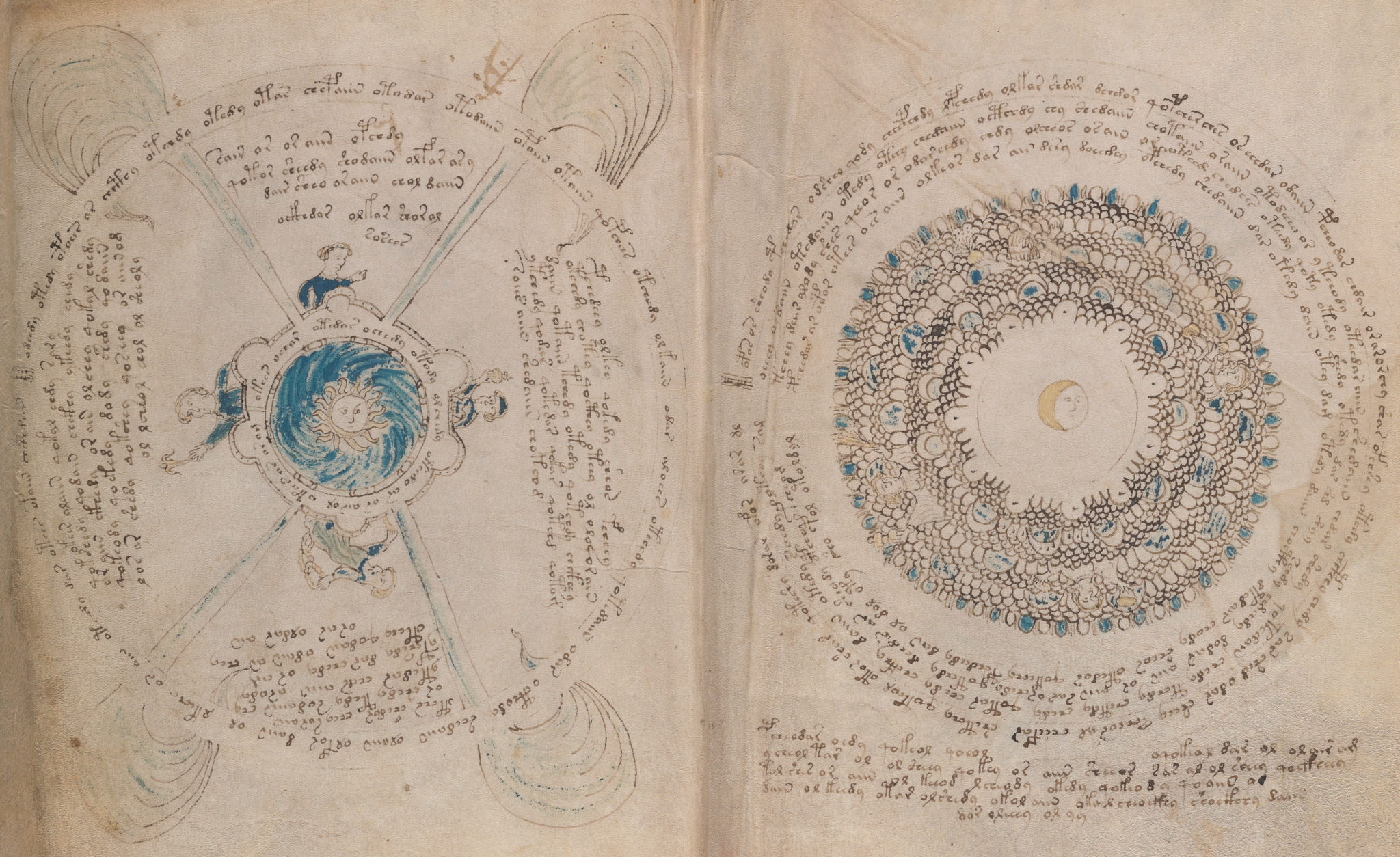 Voynich block #3 - the 'magic circles' - Cipher Mysteries
