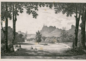 Vue de la Montagne de Pieter Bot Louis Auguste de Sainson (1801-1887)